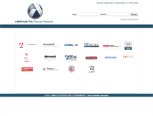Tablet Screenshot of instrutores.impacta.com.br